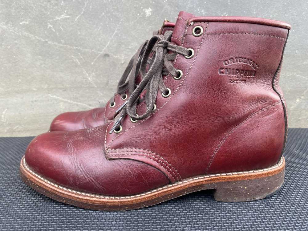 Chippewa Rare Vintage Chippewa Original Burgundy … - image 6