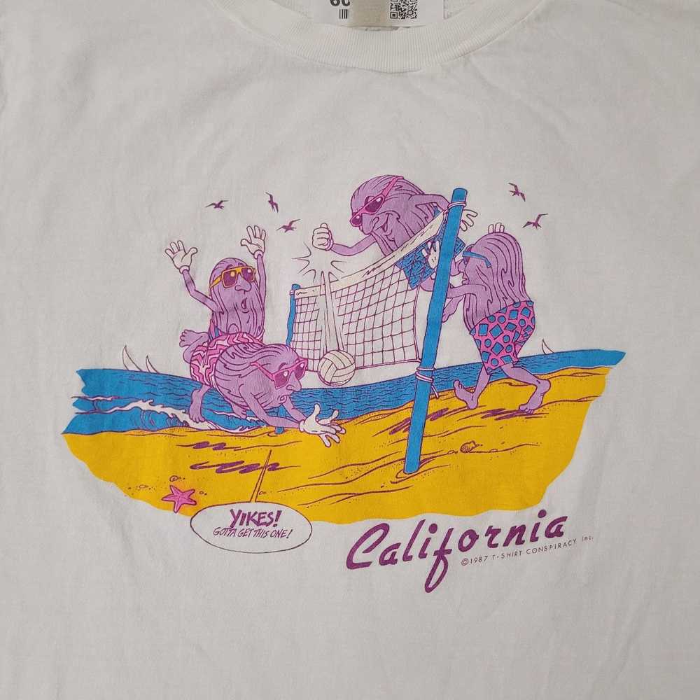 Other Vintage 1987 Beach Volleyball Raisins Shirt… - image 11