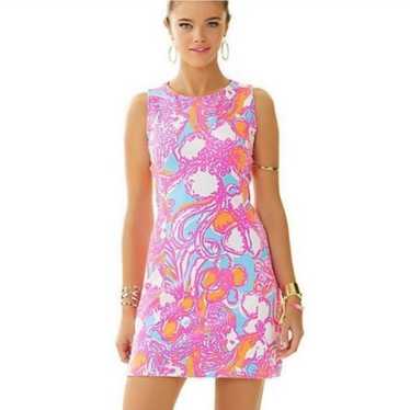 Lilly Pulitzer Shorely Blue Feeling Tanked Dress |