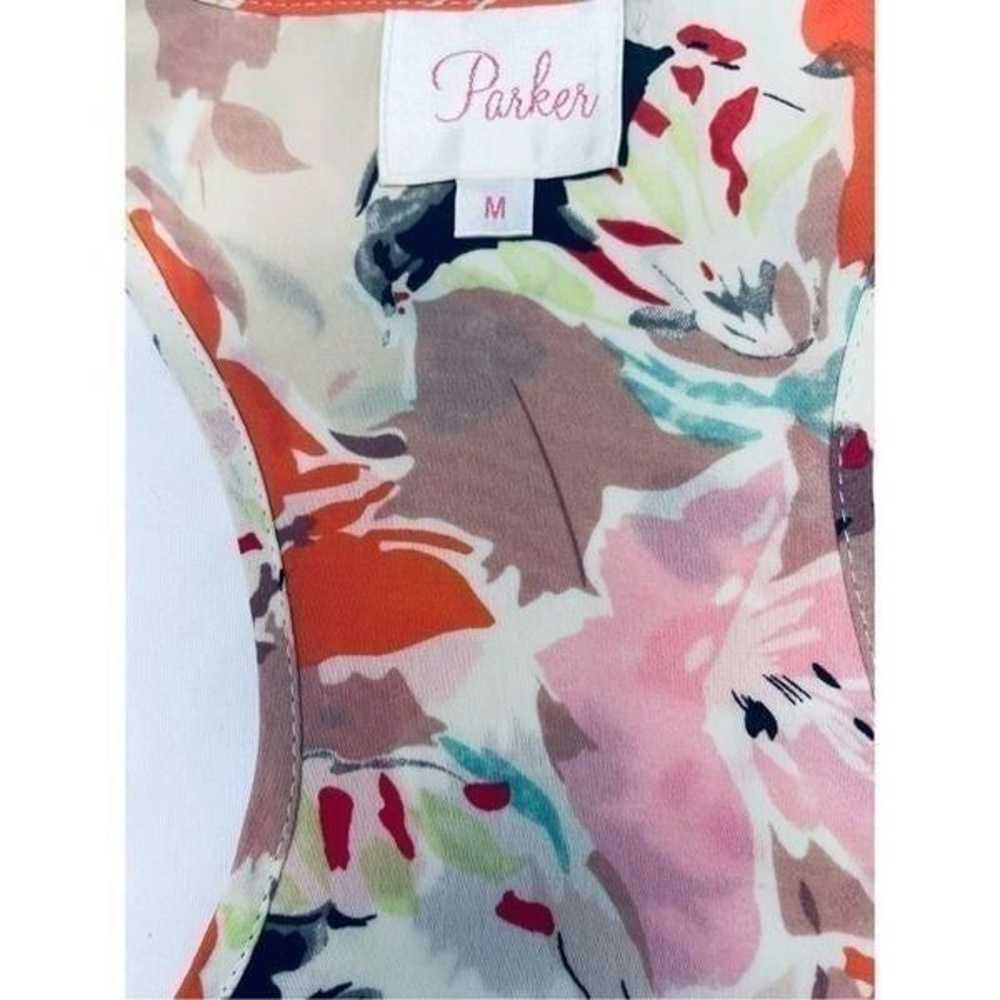 Parker BOHO FLORAL PRINT DRESS SIZE M - image 4