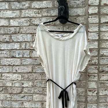 Diane von Furstenberg White Sequin Dress