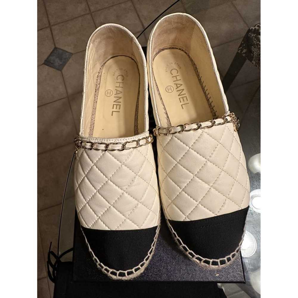Chanel Leather espadrilles - image 2
