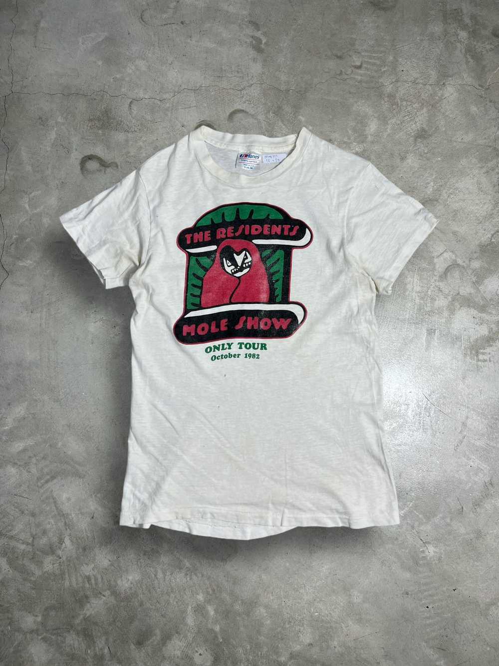 Band Tees × Vintage Vintage 80s The Residents Mol… - image 1