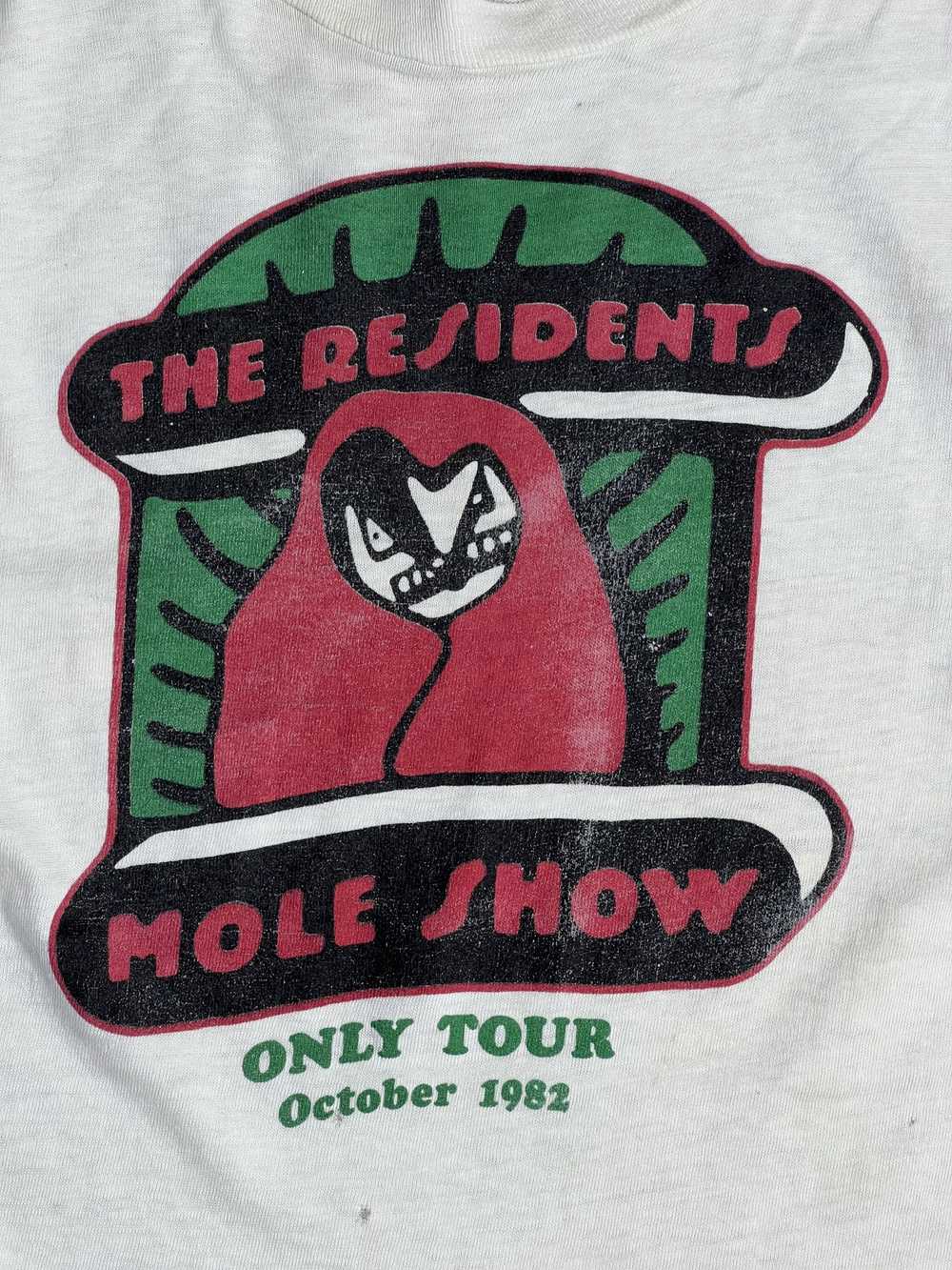 Band Tees × Vintage Vintage 80s The Residents Mol… - image 2