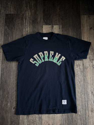 Supreme Supreme 2017 Graphic Print Orange/Green