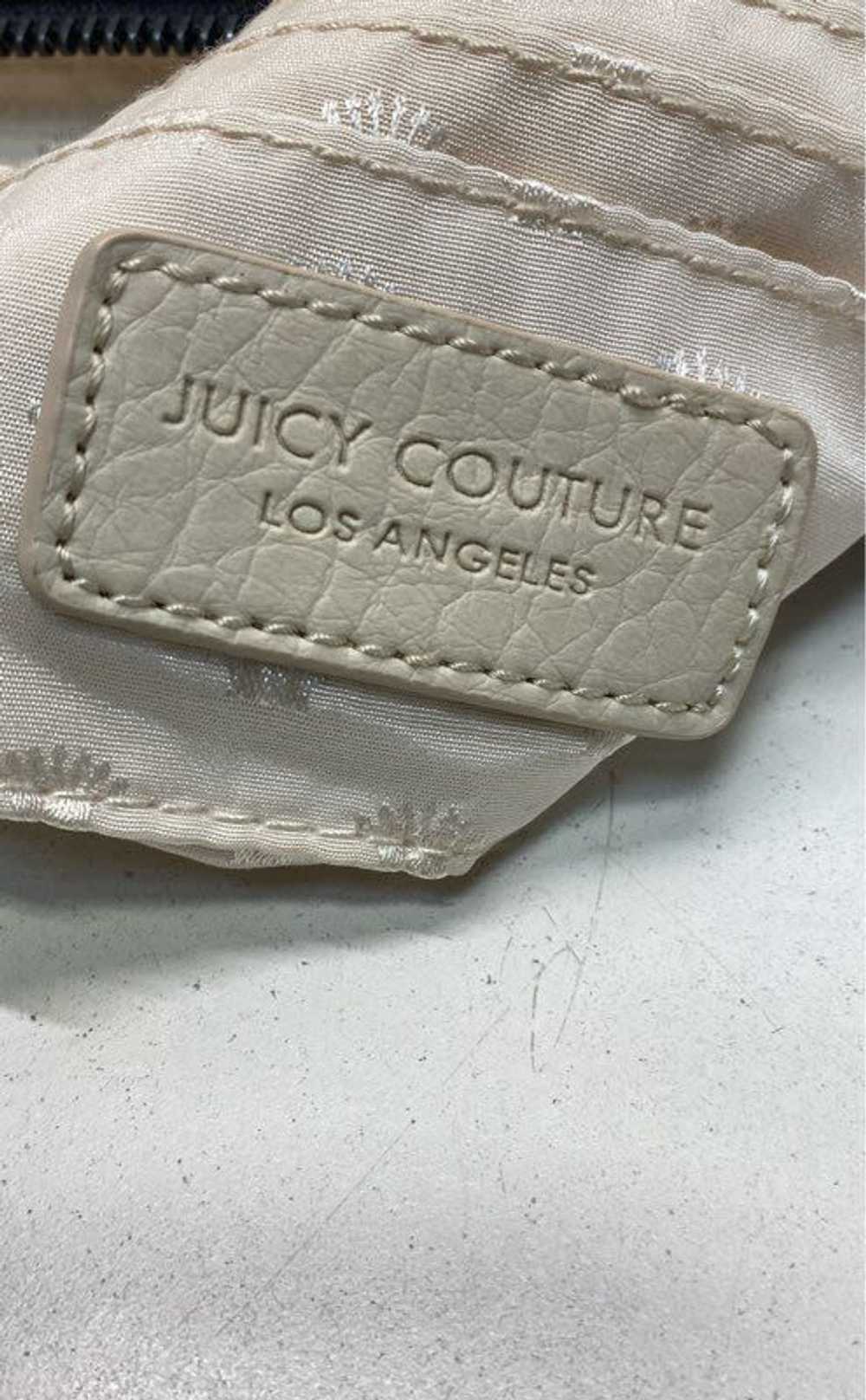 Juicy Couture Ivory Envelope Zip Wallet Wristlet - image 5