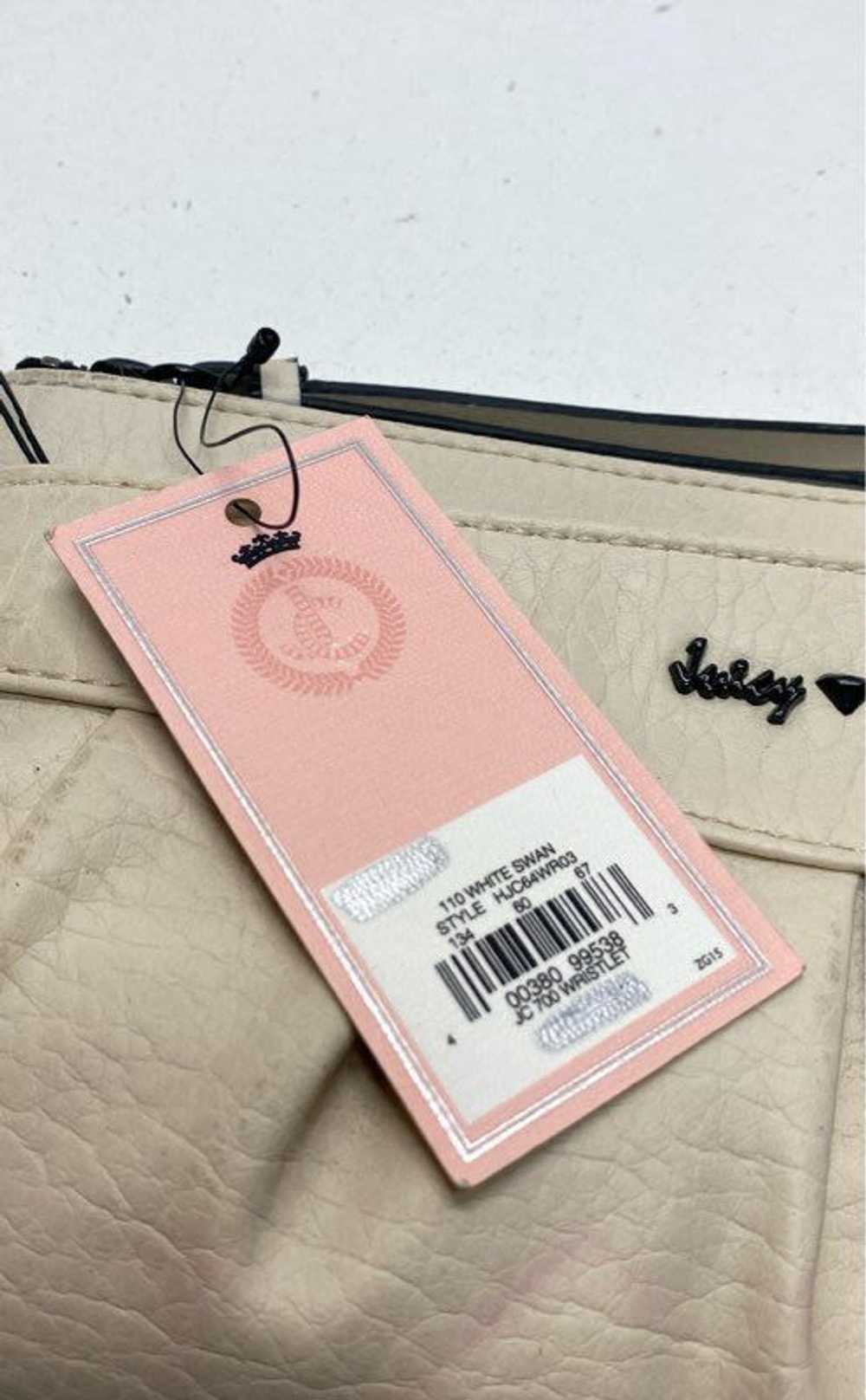Juicy Couture Ivory Envelope Zip Wallet Wristlet - image 9