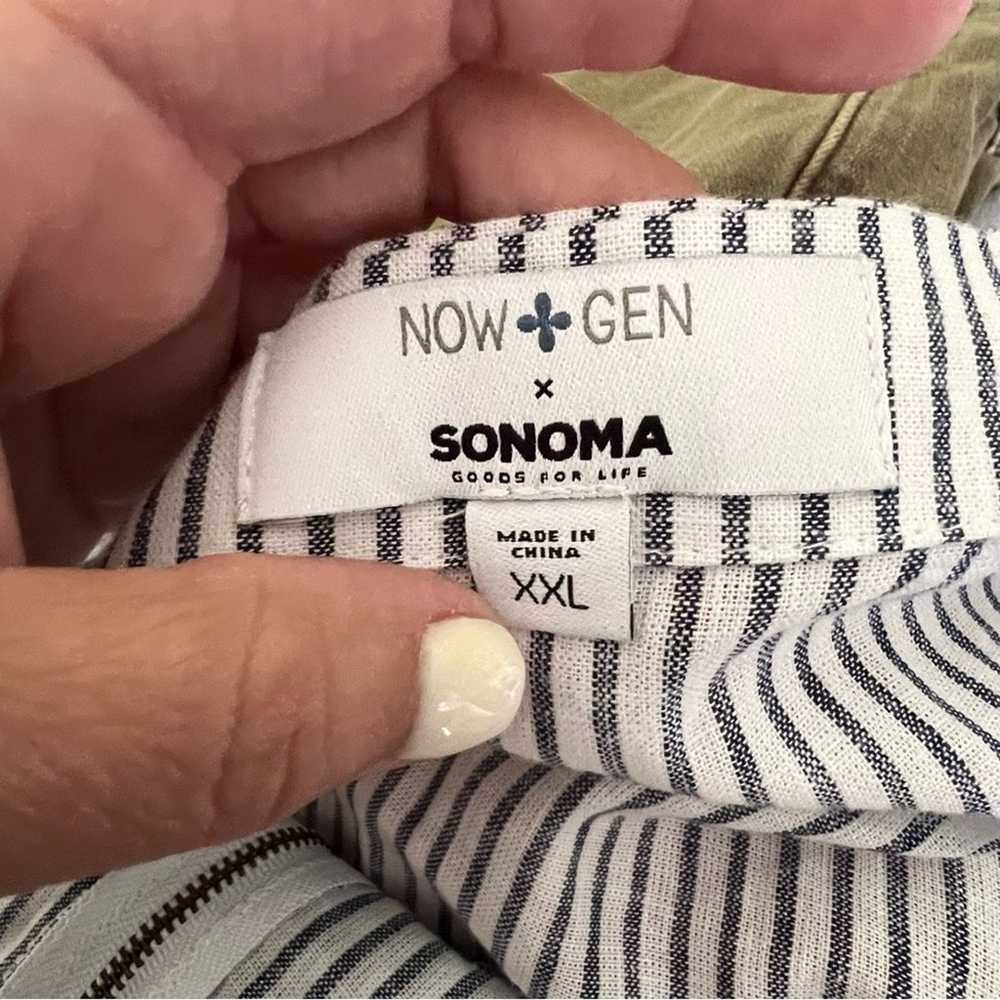 Now + Gen by Sonoma Goods For Life Linen-Blend Ov… - image 4