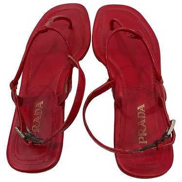 Prada Patent leather sandal
