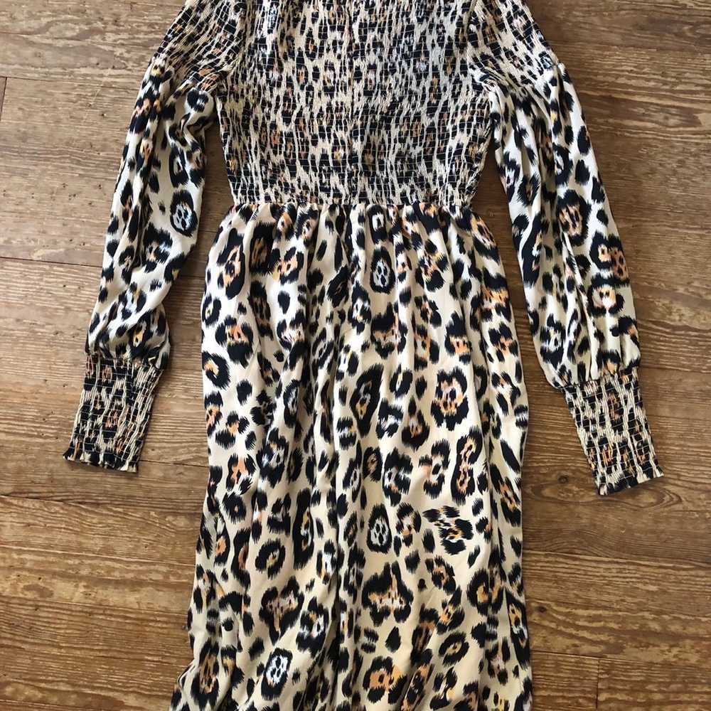 English Factory Leopard Maxi Dress - image 4
