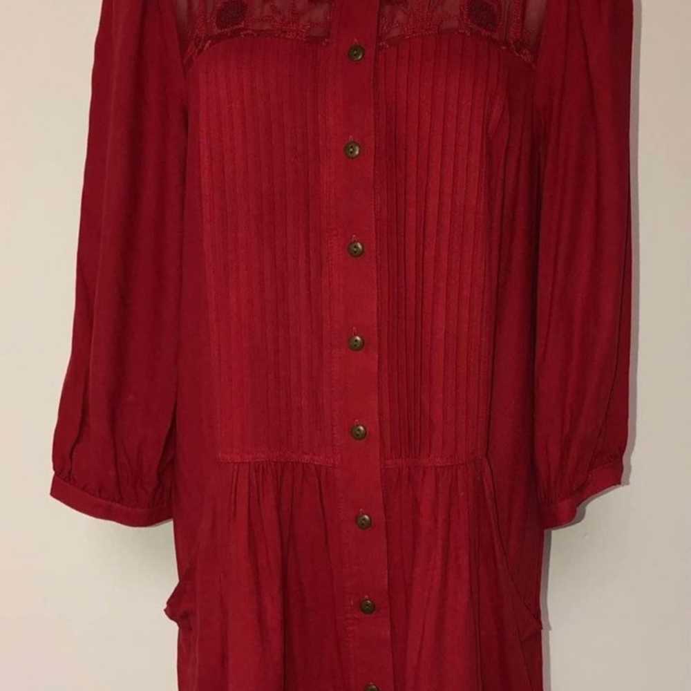 Anthropologie womens dress size 12 Great condition - image 5