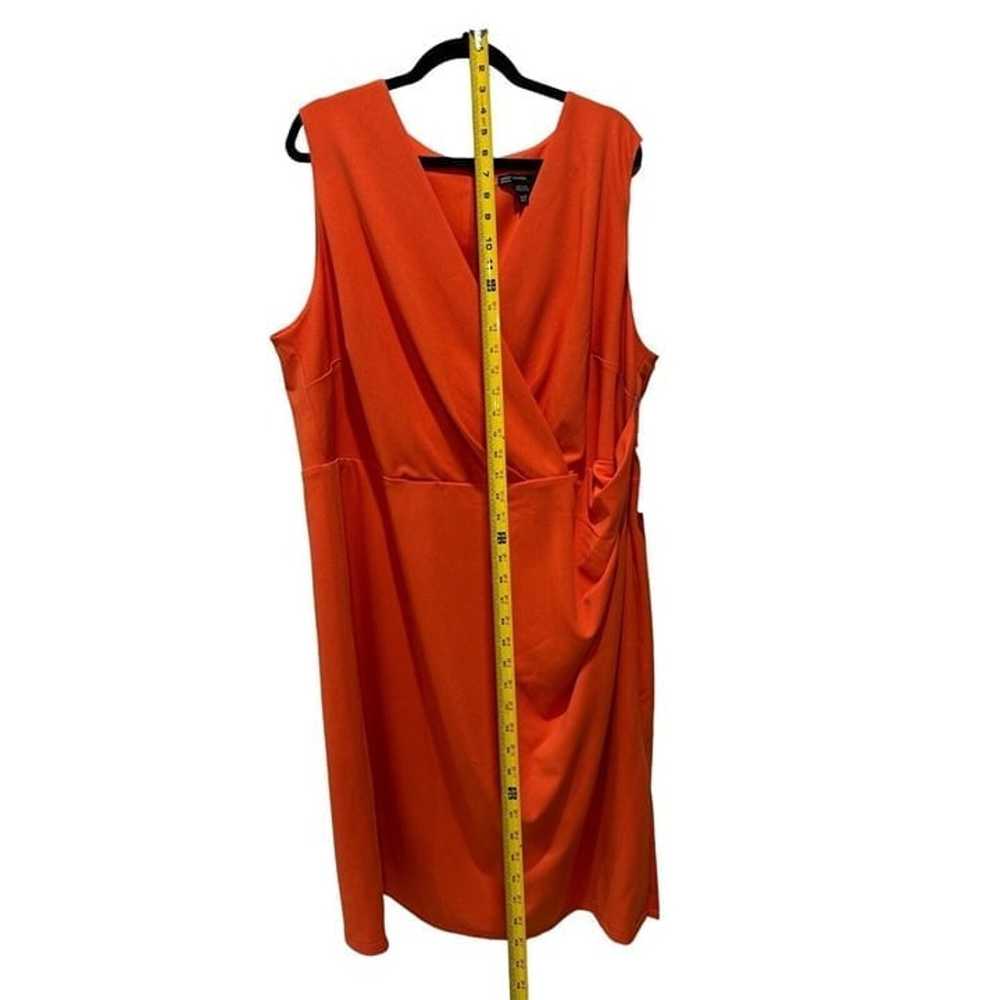 MAGGY LONDON Women's Orange Dress 22W - image 5