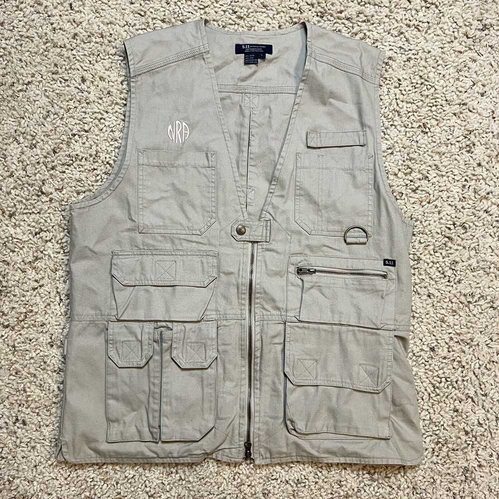 5.11 5.11 Tactical Vest Mens Size Large Cargo Poc… - image 1