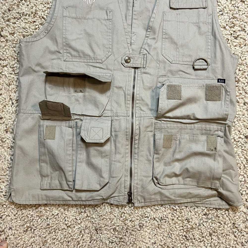 5.11 5.11 Tactical Vest Mens Size Large Cargo Poc… - image 5