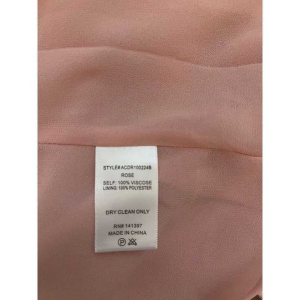 ASTR The Label Maria Ruffle Mini Rose Dress Size … - image 5