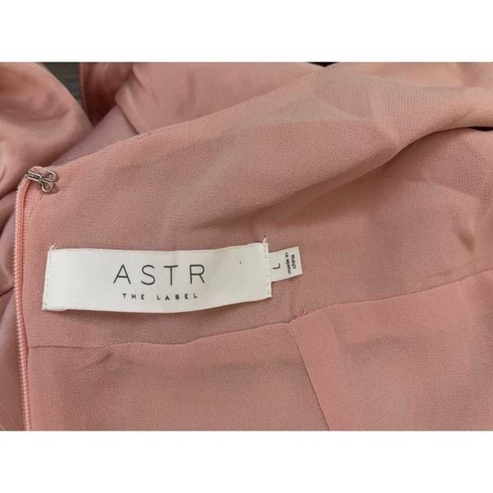 ASTR The Label Maria Ruffle Mini Rose Dress Size … - image 6
