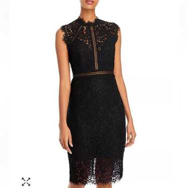 Bardot Lace Panel Dress