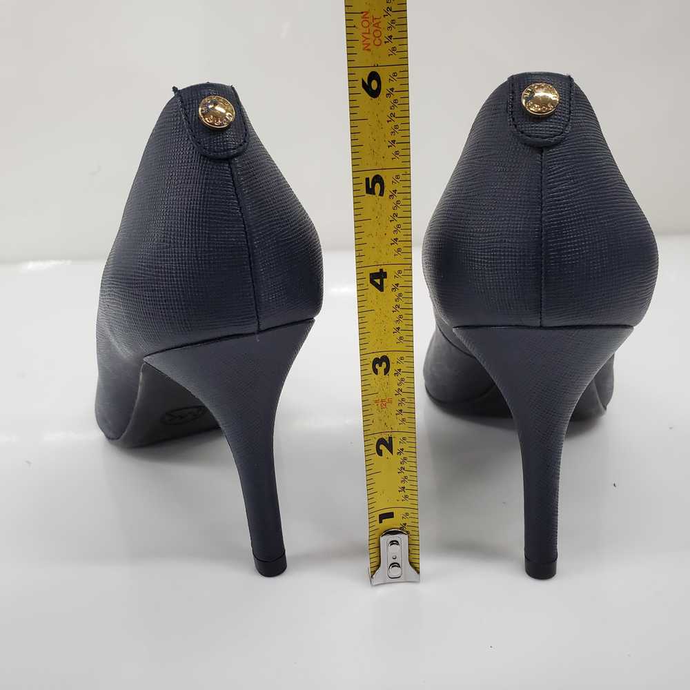 Michael Kors Women's Navy Blue Leather Round Toe … - image 5