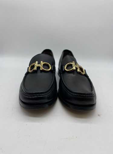 Salvatore Ferragamo Black Loafer Dress Shoe Men 10