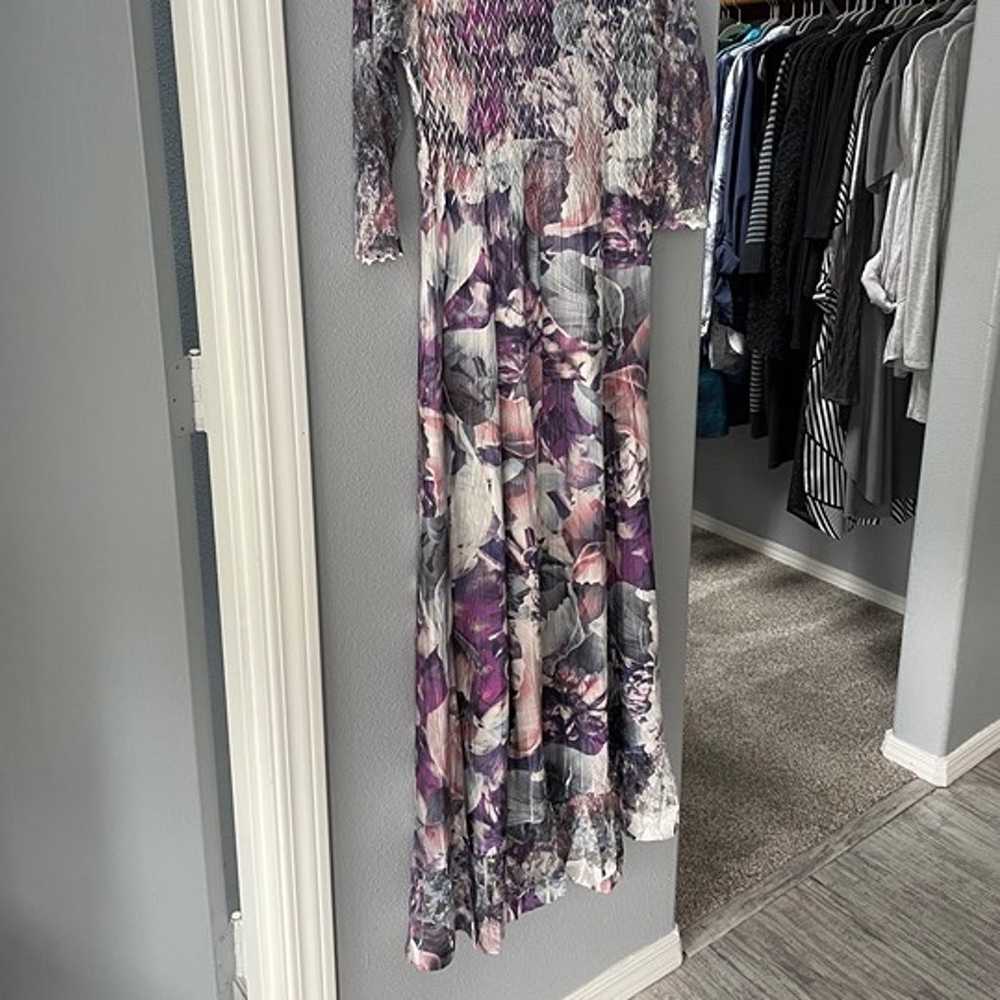 Komarov Floral Print Dress - image 2