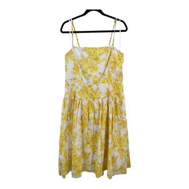 Eliza J Dress Floral cotton sundress yellow size 1