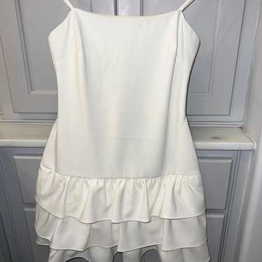 likely amica dress in white. RARE