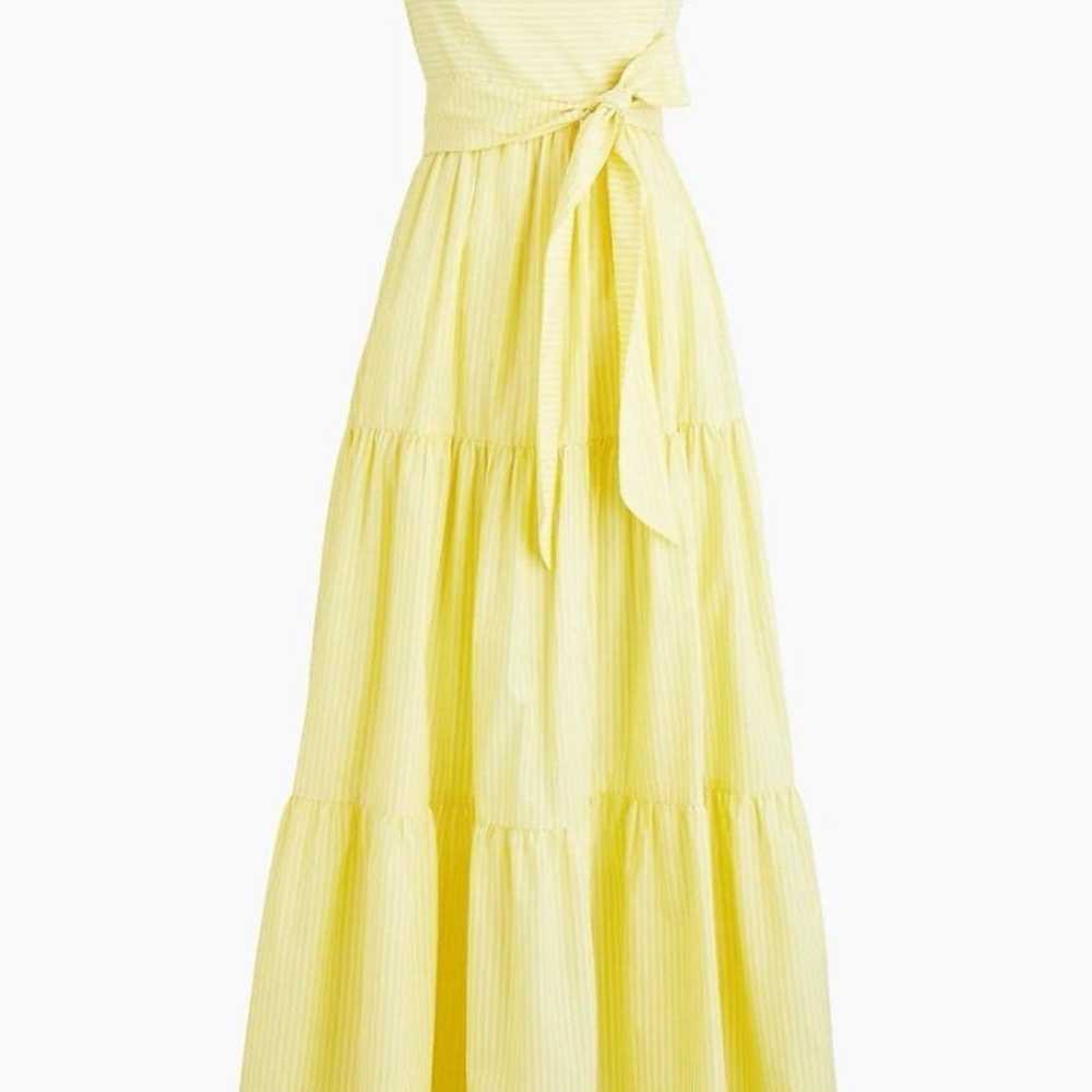 Beautiful yellow and white stripe JCrew dress! - image 3