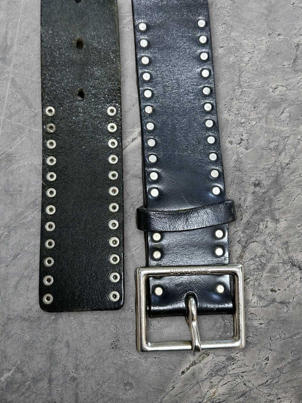 Dior × Hedi Slimane Sold AW06 Studded Belt - image 3