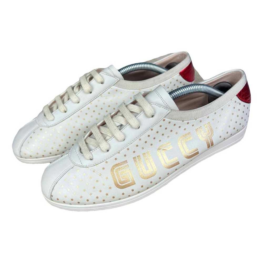 Gucci Falacer leather trainers - image 1