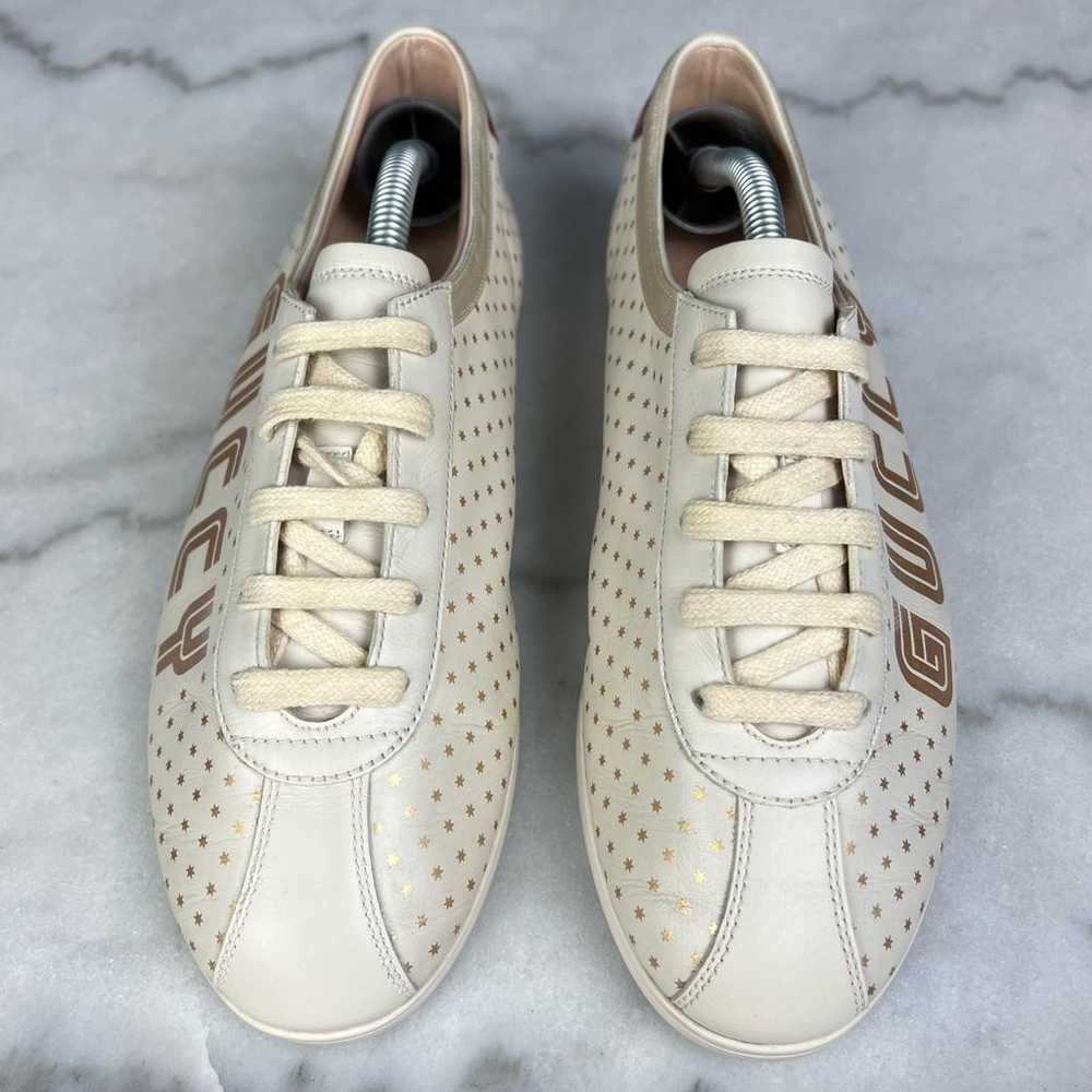 Gucci Falacer leather trainers - image 3