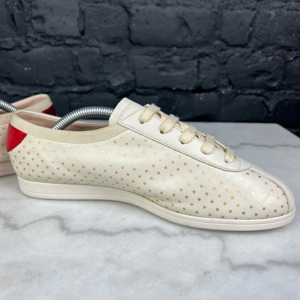 Gucci Falacer leather trainers - image 6