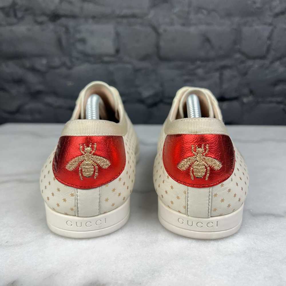 Gucci Falacer leather trainers - image 7