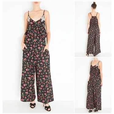 DODO BAR OR Violetta Floral Cherry Print Jumpsuit… - image 1