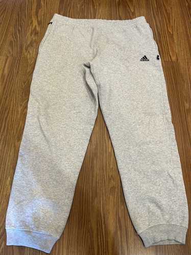 Adidas Vintage 90s Adidas cuffed sweatpants grey l