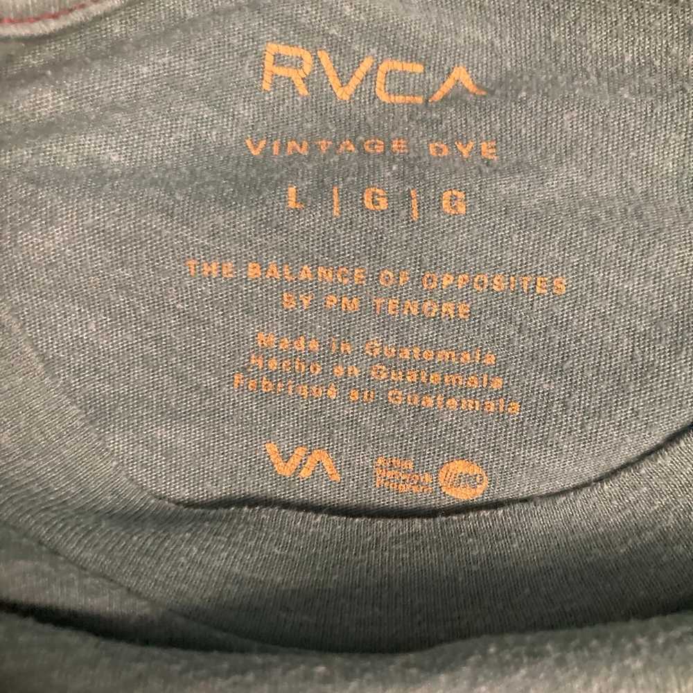RVCA Short Sleeve T Shirt Men Lg - image 5
