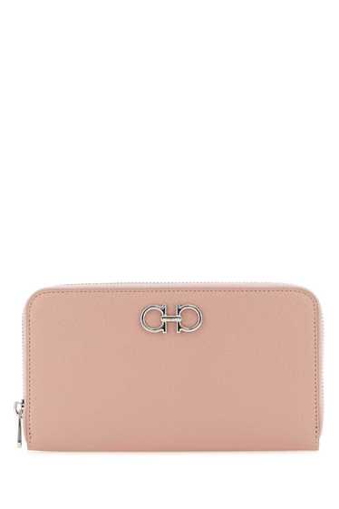 Salvatore Ferragamo Pink Leather Wallet