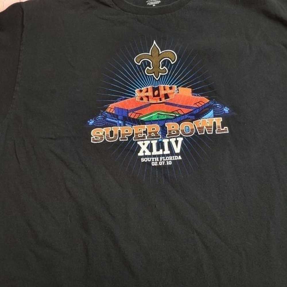 NFL New Orleans Saints Superbowl shirt XL - image 2