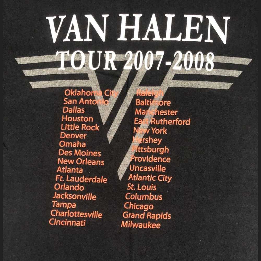 Van Halen - Tour 2007 - 2008 - Hard Rock Band Con… - image 4
