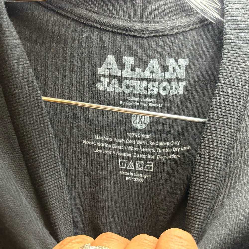 Alan Jackson Graphic T-shirt 2XL - image 2