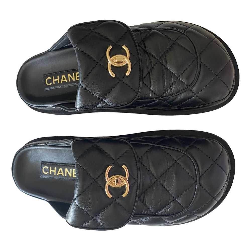 Chanel Leather mules & clogs - image 1