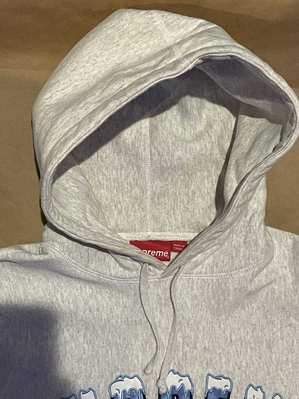 Supreme Supreme Icy Arc Hooded Sweatshirt - image 3