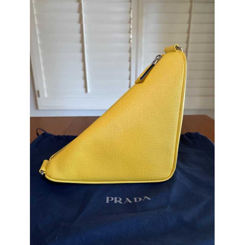 Prada Triangle leather crossbody bag - image 5