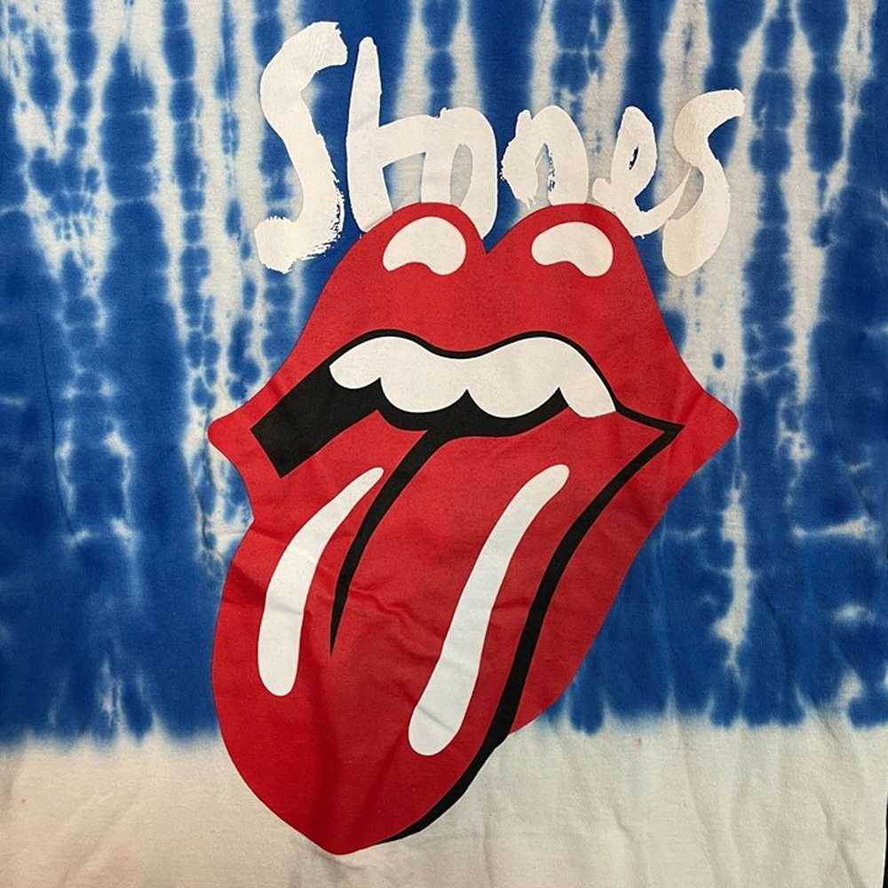 Rolling Stones tie-dye T-shirt size S - image 2