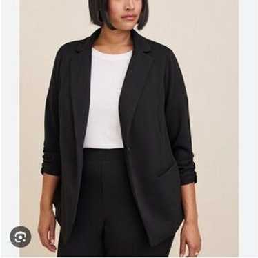 Torrid Studio Cupro Single Button Blazer Size 1x - image 1