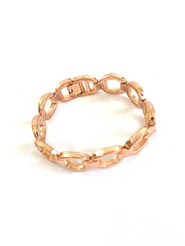 Ellen Tracy Rose Gold Link Bracelet