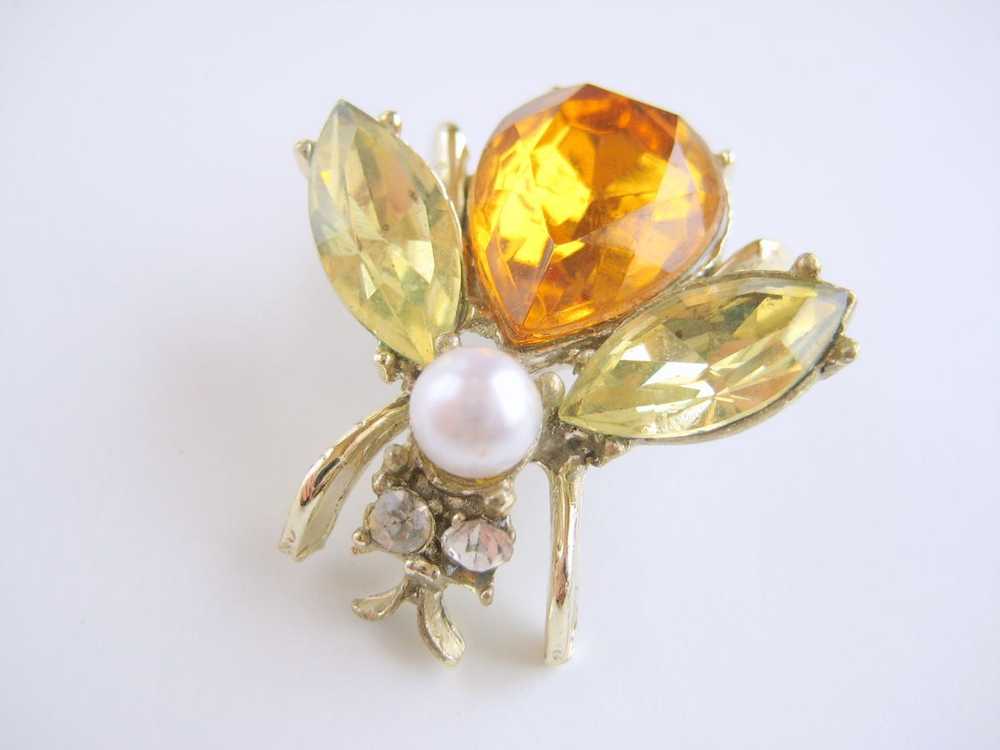 Vintage Fly Brooch - image 1