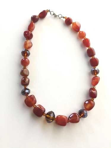 Crystal and Agate Necklace
