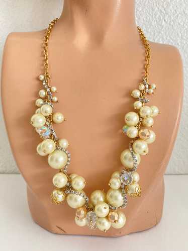 Pearls, Crystals, & Rhinestones Choker Necklace