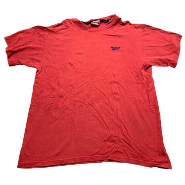 Reebok Vintage Red Athletic Tee Shirt T-Shirt Larg