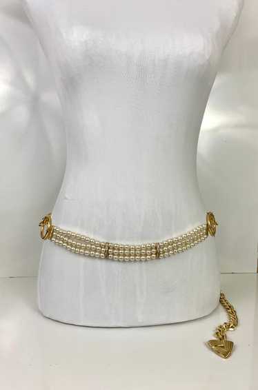 Pearl and gold belt - image 1